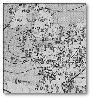 Analyse Surface 01/06/1938 à 07 utc