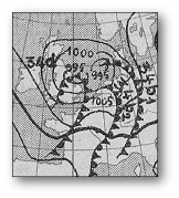 Analyse Surface 02/06/1938 à 00 utc